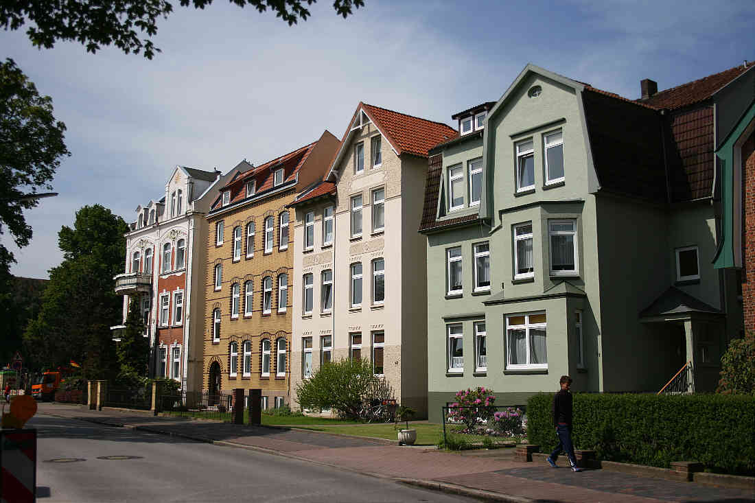 Häuser in der Kirchenpauerstraße 2009