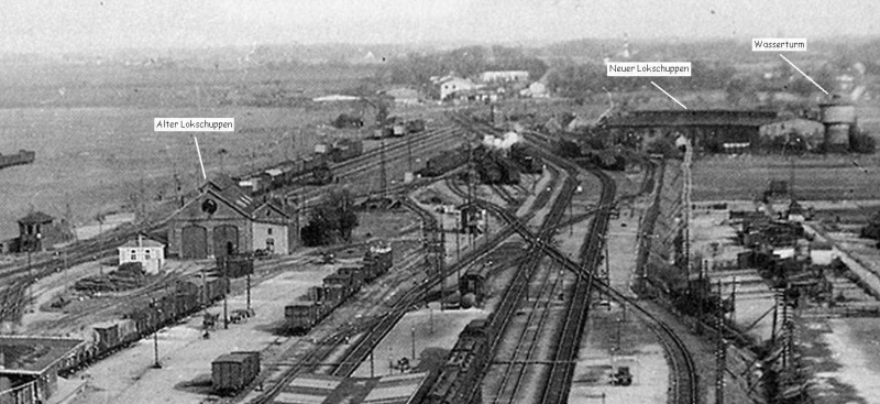 Gleisanlage 1910