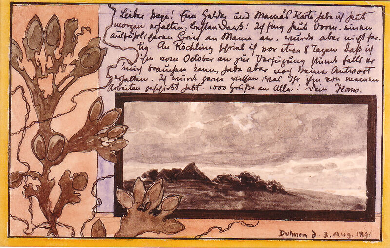 Datei:Hans Schroedter Dorf Duhnen 1896.jpg