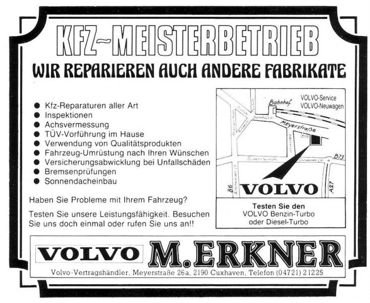 Datei:Werbung Erkner Volvo 900.JPG