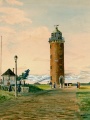 Alfred Kleinert, Leuchtturm, Aquarell 1940.cuxpedia.jpg
