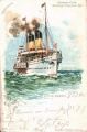 Bohrdt, Helgoland-Dampfer Cobra, Postkarte 1907.jpg